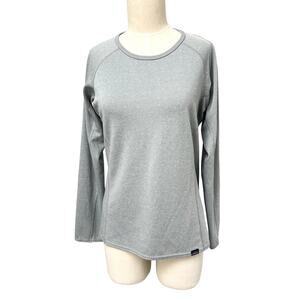 Patagonia Midweight Capilene Baselayer Polartec Gray Size Medium